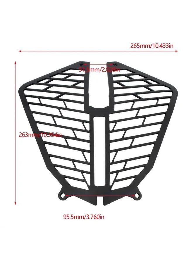 Black Motorcycle Headlight Guard For BMW G310 390 790 890 Adventure Models - Image 2